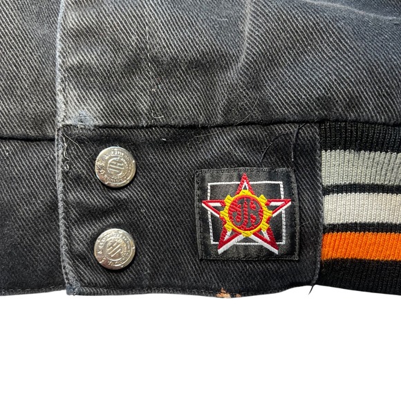 Vintage JH Design Kids L 9/10 Bugs Bunny Cartoon Denim Jacket Looney‎ Tunes 90s - Picture 2 of 11